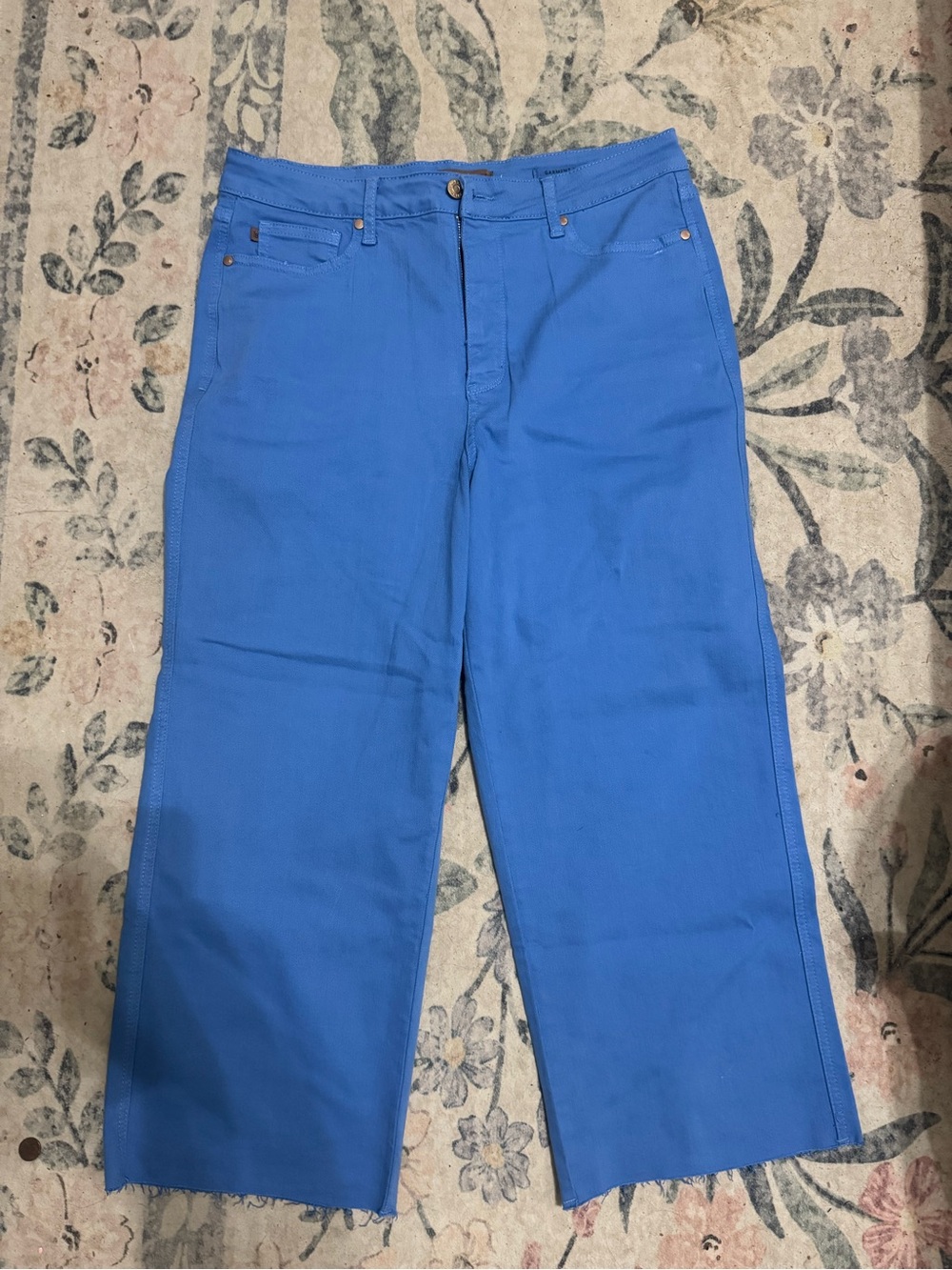 Judy Blue Blue Wide Leg Crop Pants